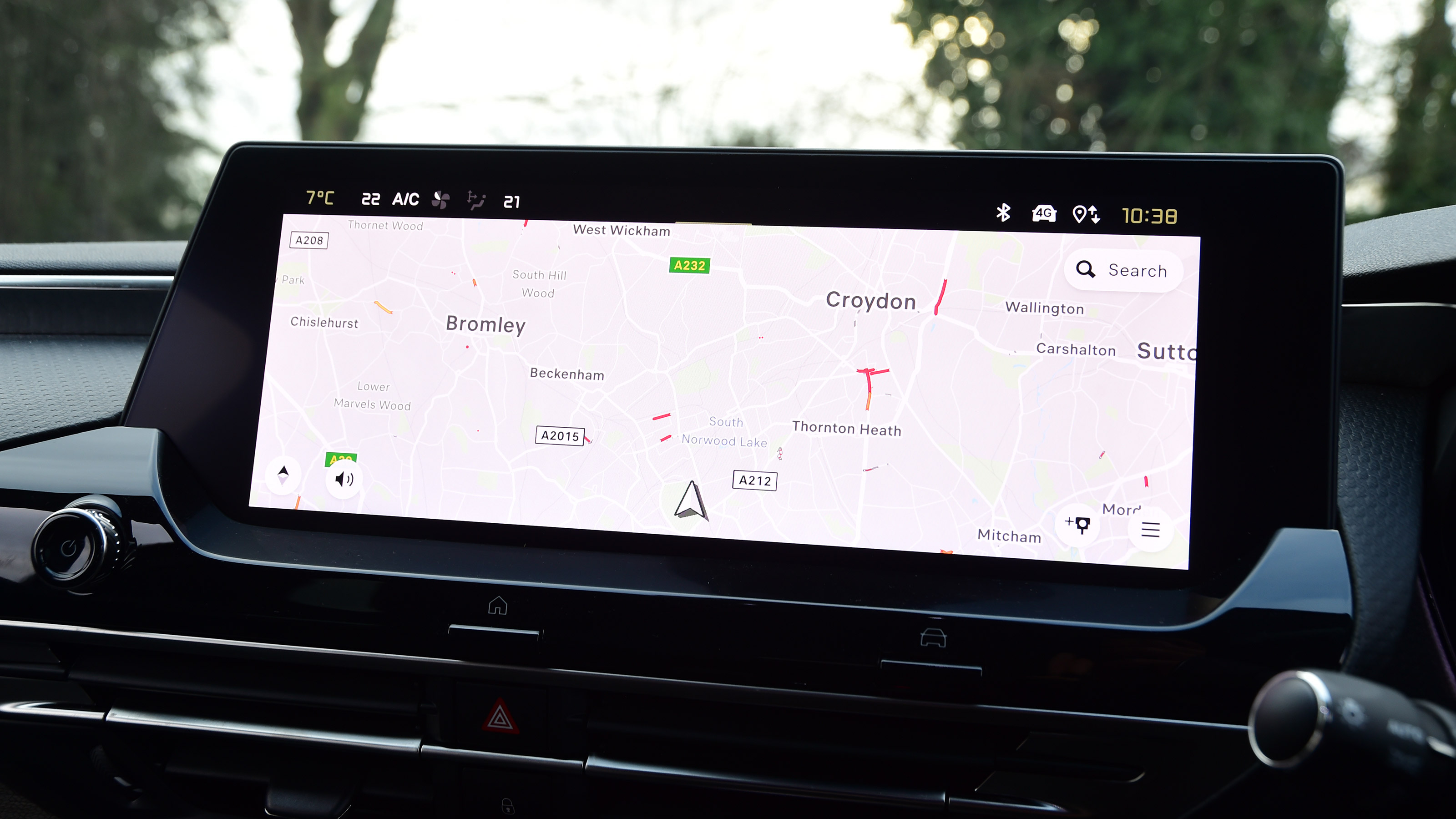 Citroen C5 X Shine - sat-nav