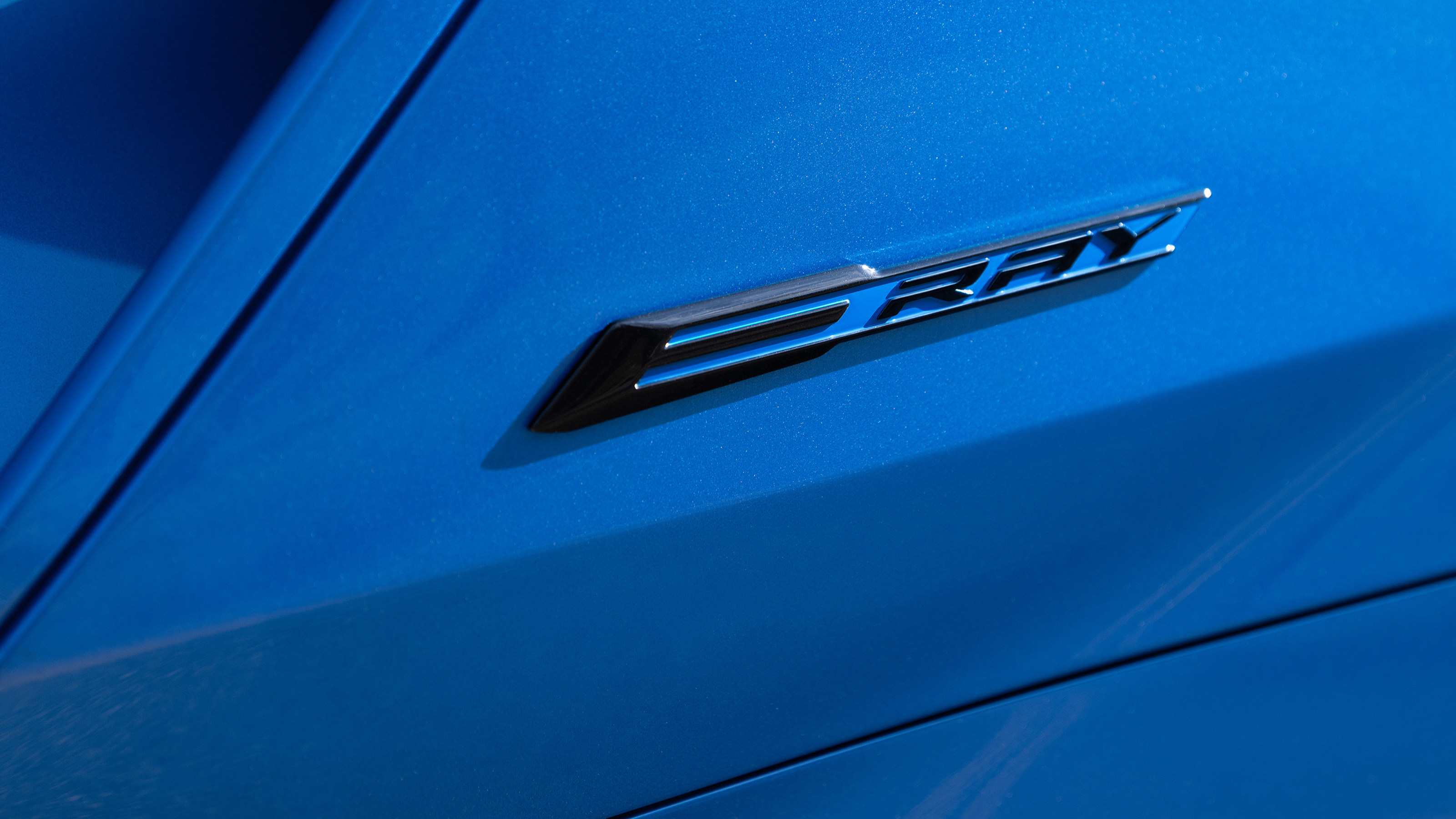 Chevrolet Corvette E-Ray (blue) - 'e-ray' badge