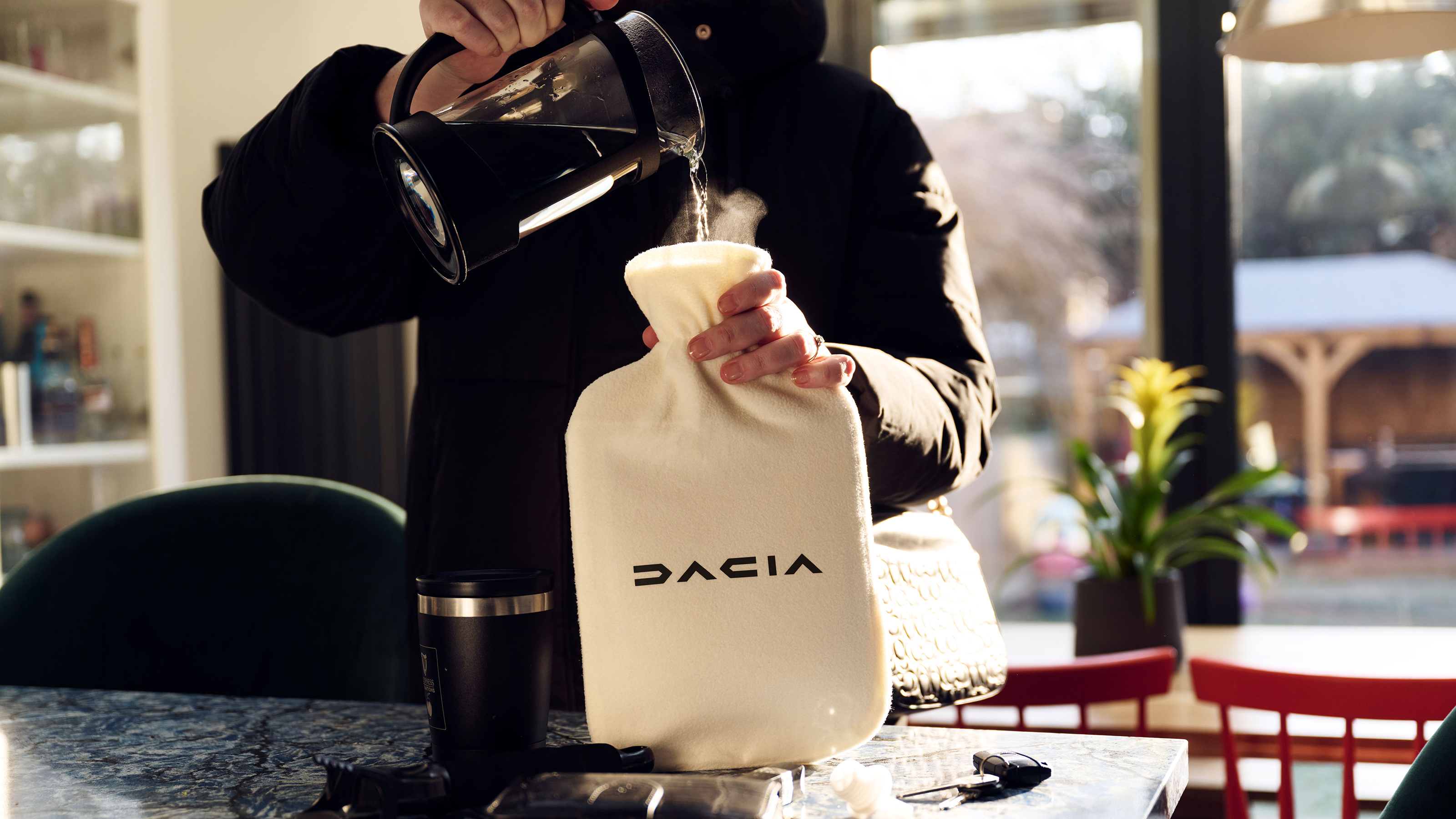 Dacia offers free hot water bottles