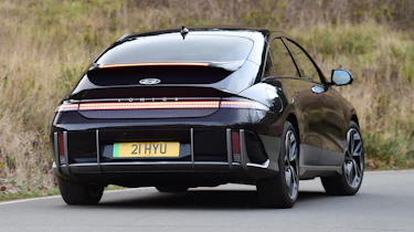Hyundai Ioniq 6 - rear cornering