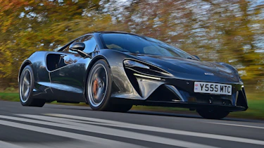 McLaren Artura - front tracking