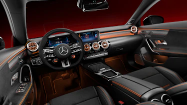 Mercedes-AMG CLA 45 cabin