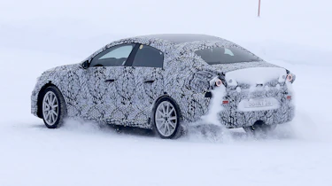 Mercedes EQA saloon - rear