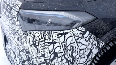 Mercedes EQA (camouflaged) - headlight