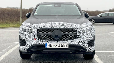 Mercedes GLC Coupe (camouflaged) - front