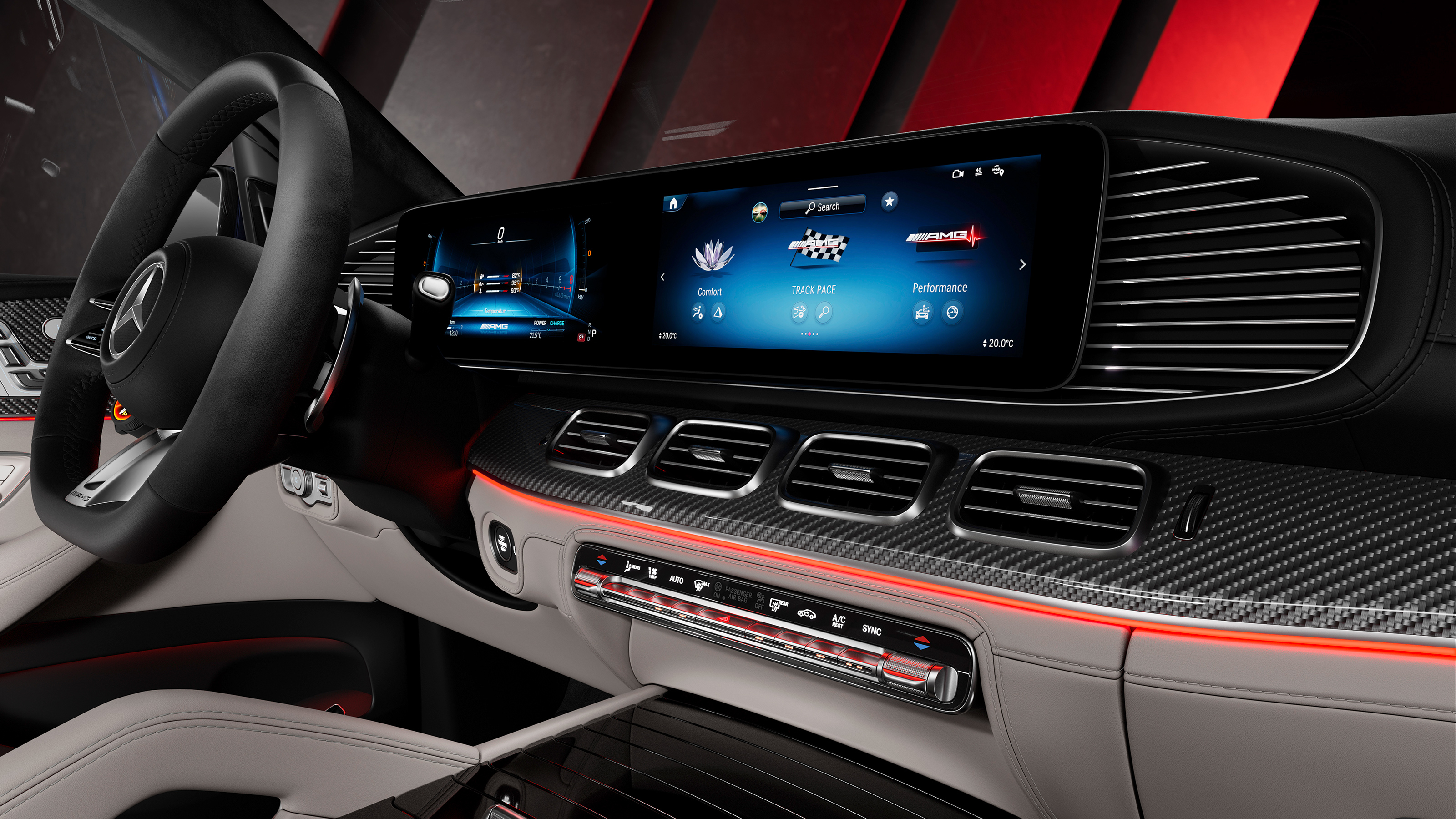 Mercedes GLE - interior