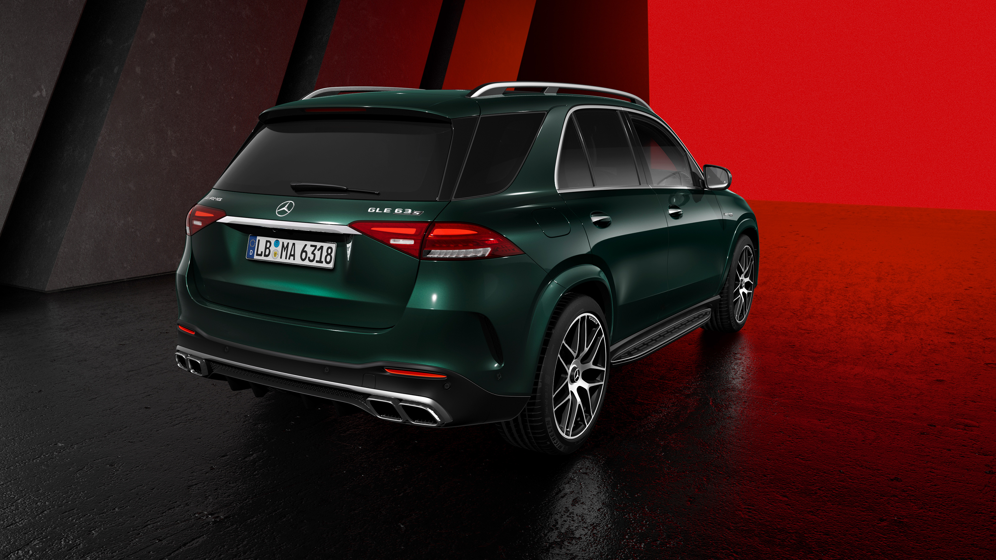Mercedes GLE - side