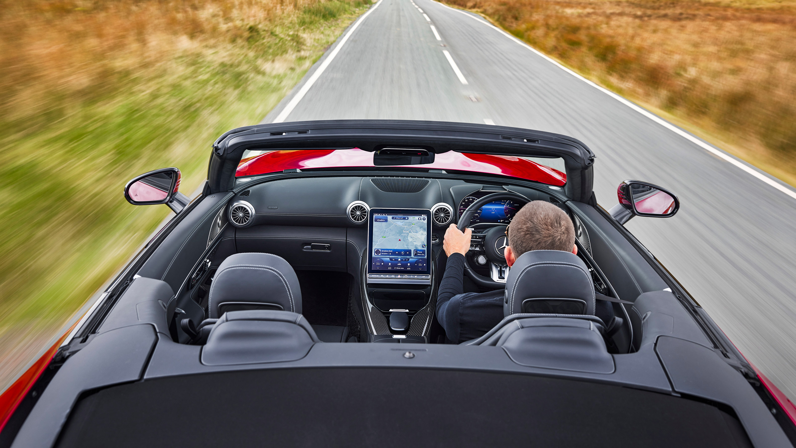 Mercedes-AMG SL 55 - driving