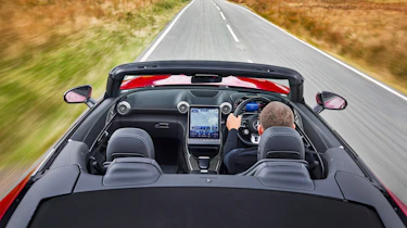 Mercedes-AMG SL 55 - driving
