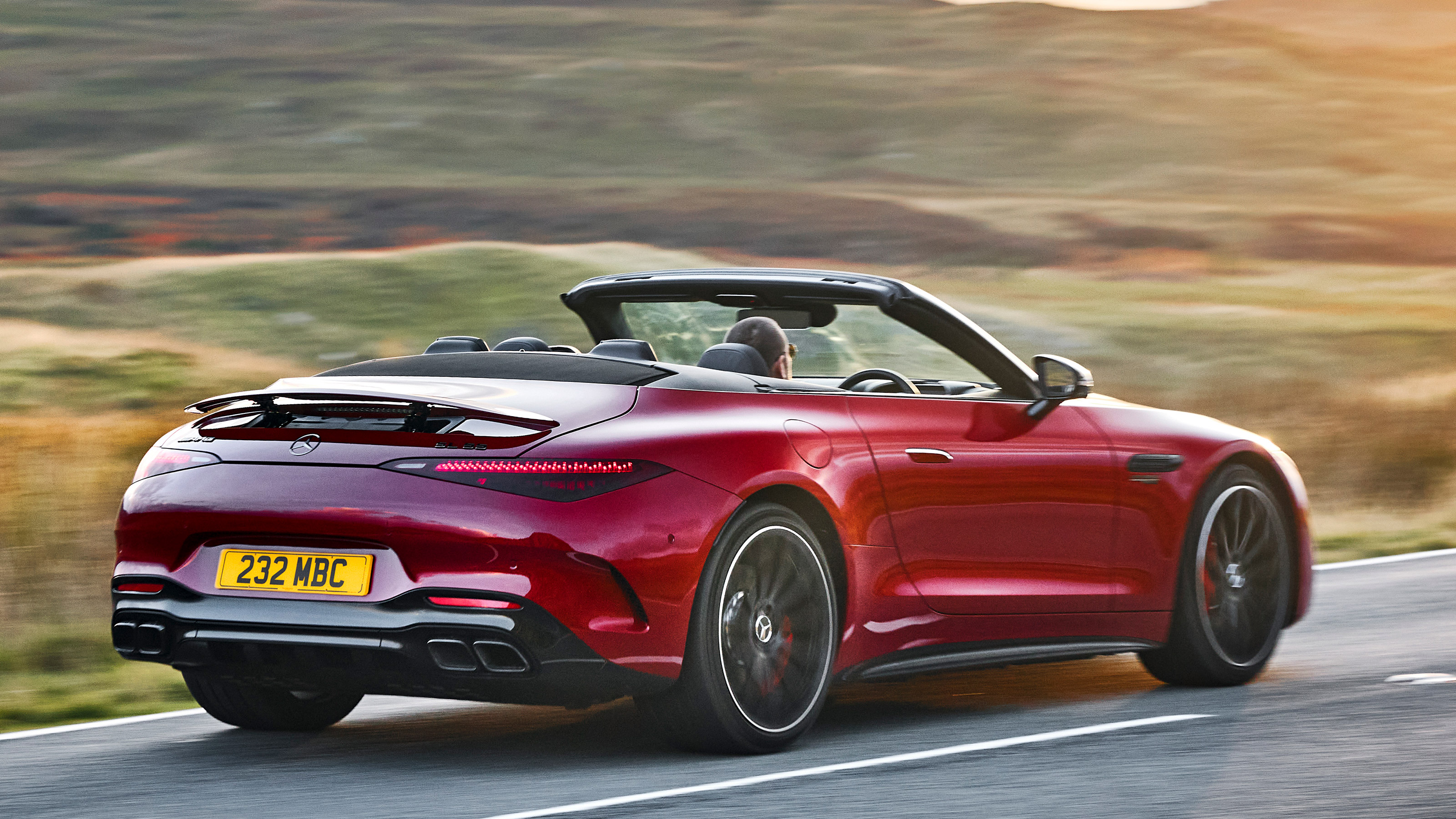 Mercedes-AMG SL 55 - rear action