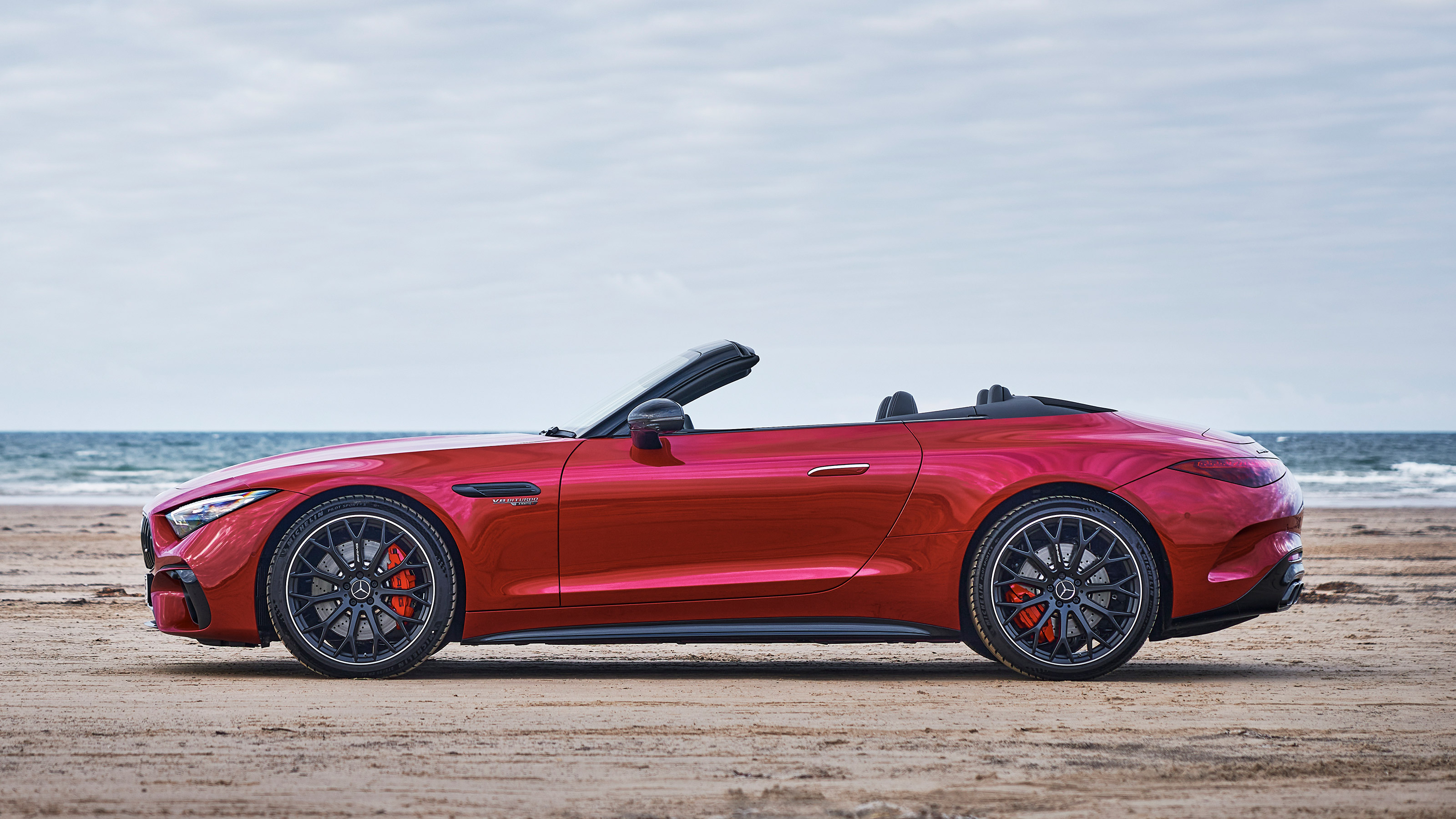Mercedes-AMG SL 55 - side roof down