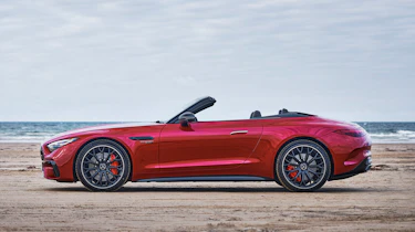Mercedes-AMG SL 55 - side roof down