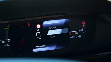 New Peugeot 308 diesel - dials
