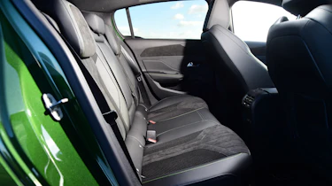 New Peugeot 308 diesel - rear seats