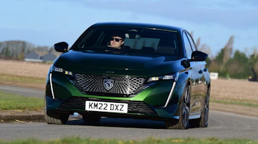 New Peugeot 308 diesel - front cornering
