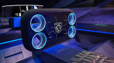 Peugeot Inception concept - steering wheel