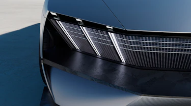 Peugeot Inception concept - front lights