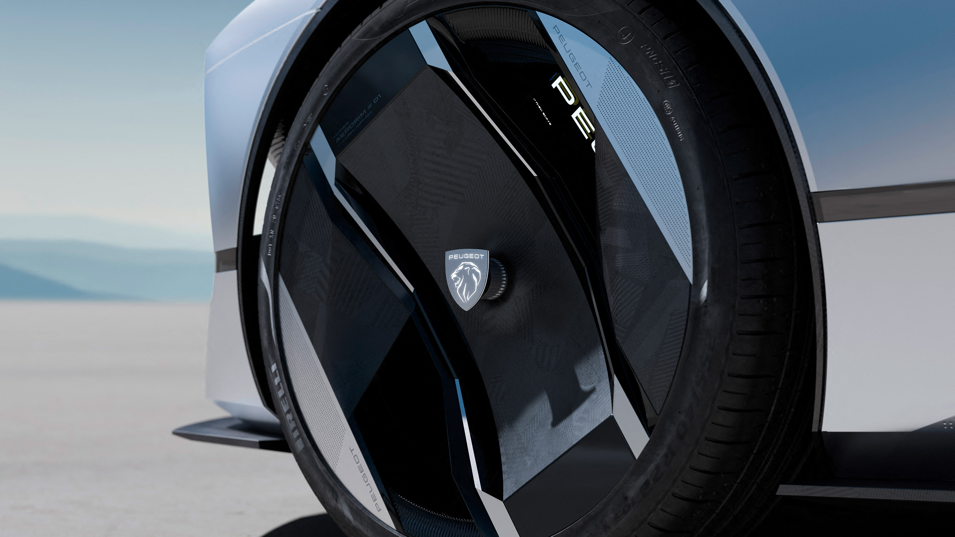 Peugeot Inception concept - wheel