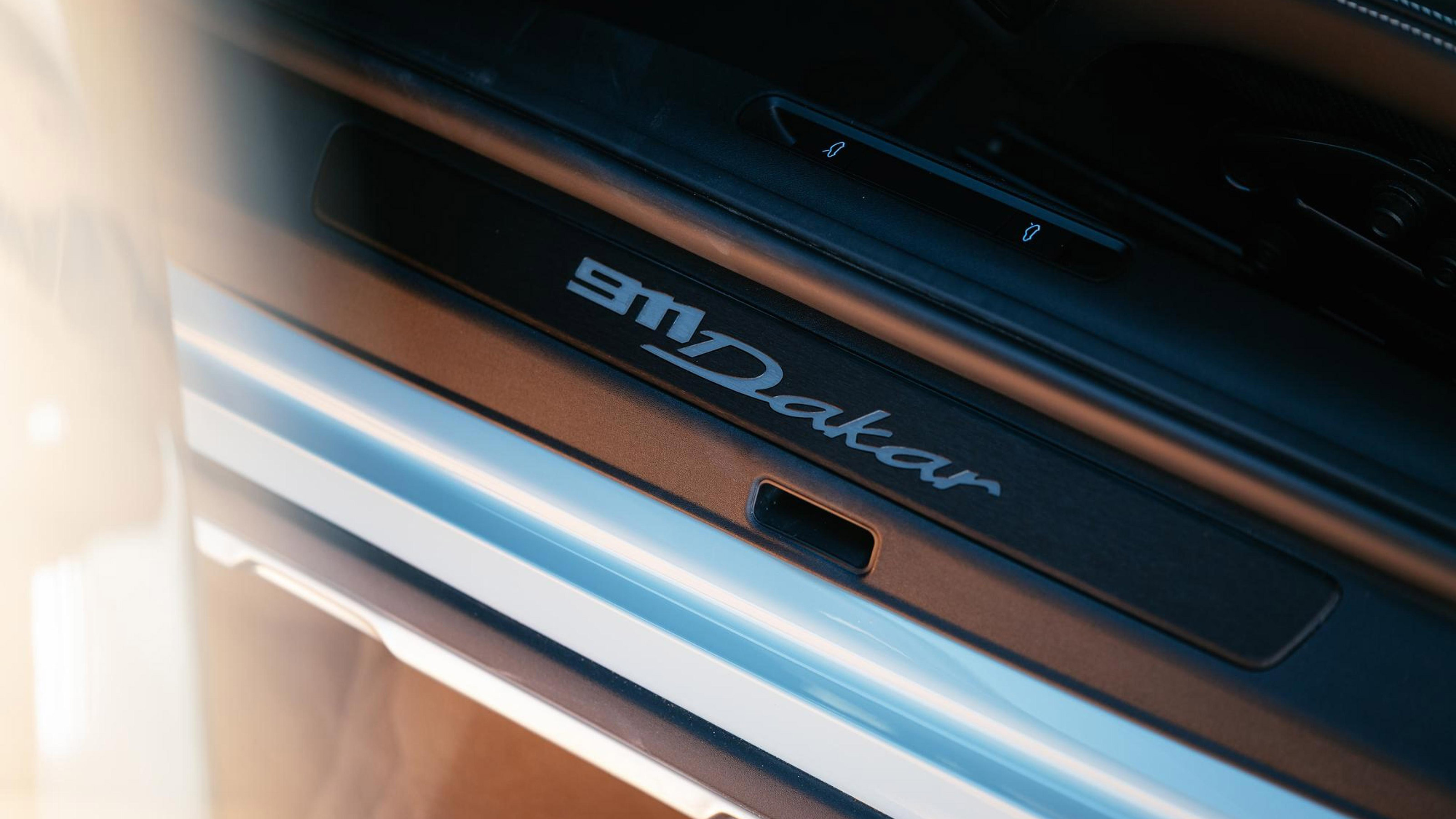 Porsche 911 Dakar - sill