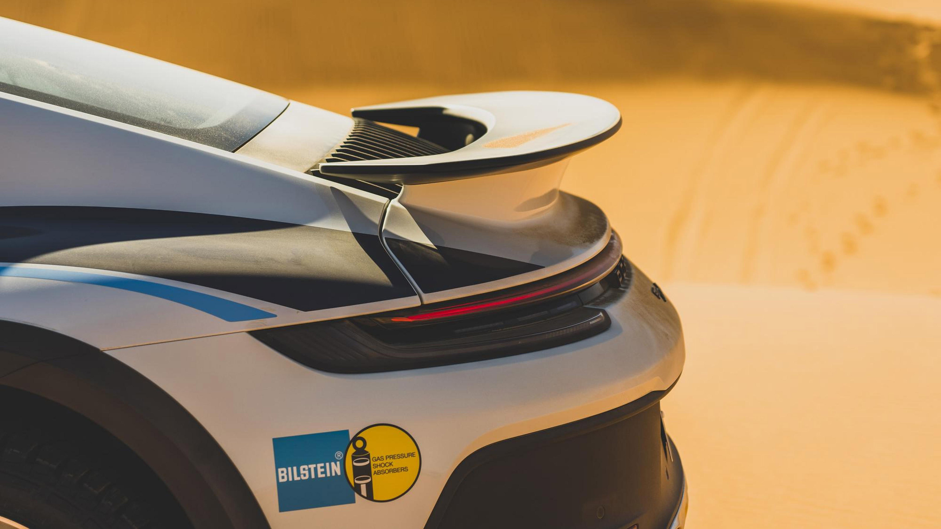 Porsche 911 Dakar - spoiler