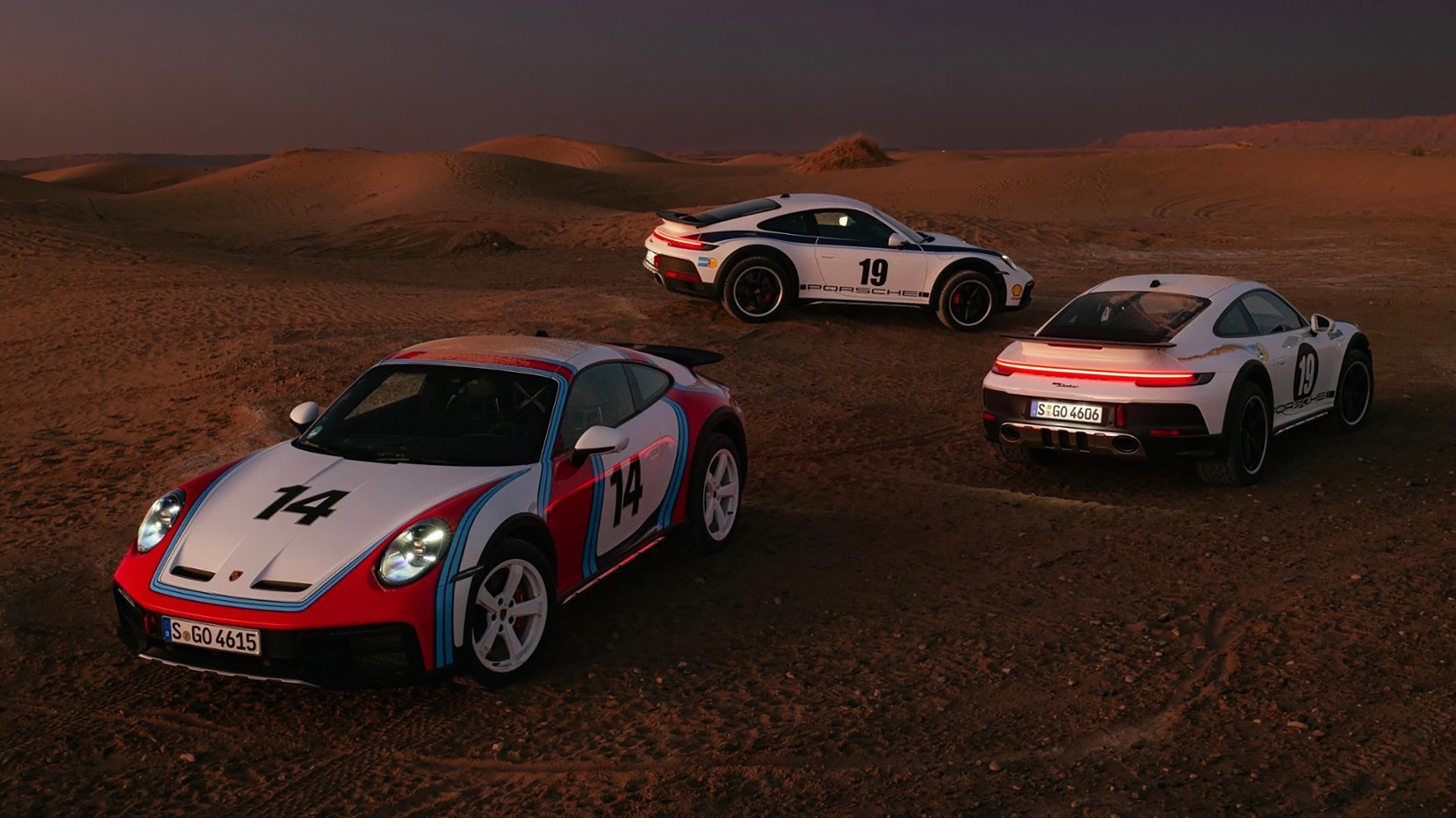 Porsche 911 Dakar heritage 