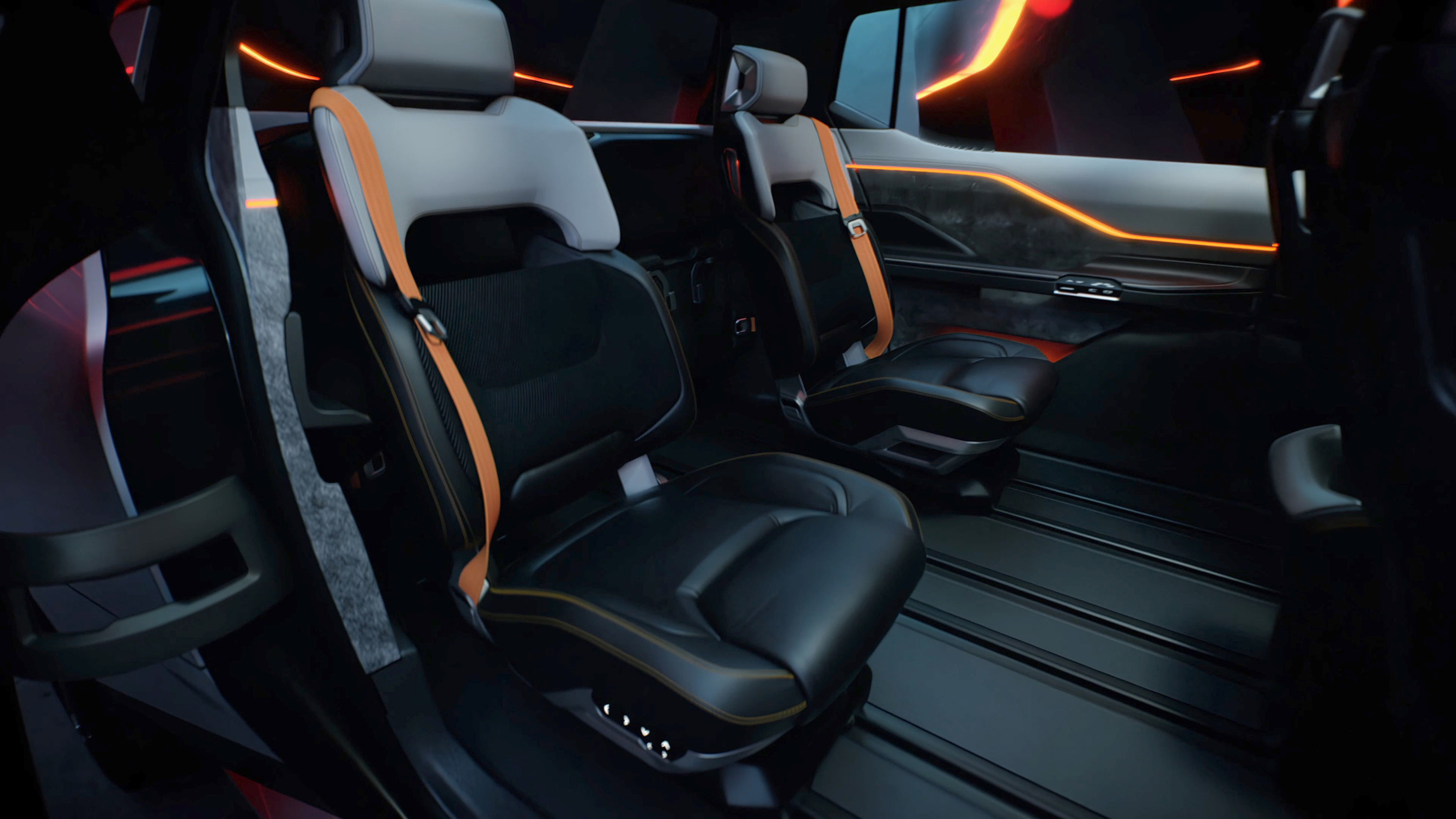 Ram 1500 Revolution concept - rear seats