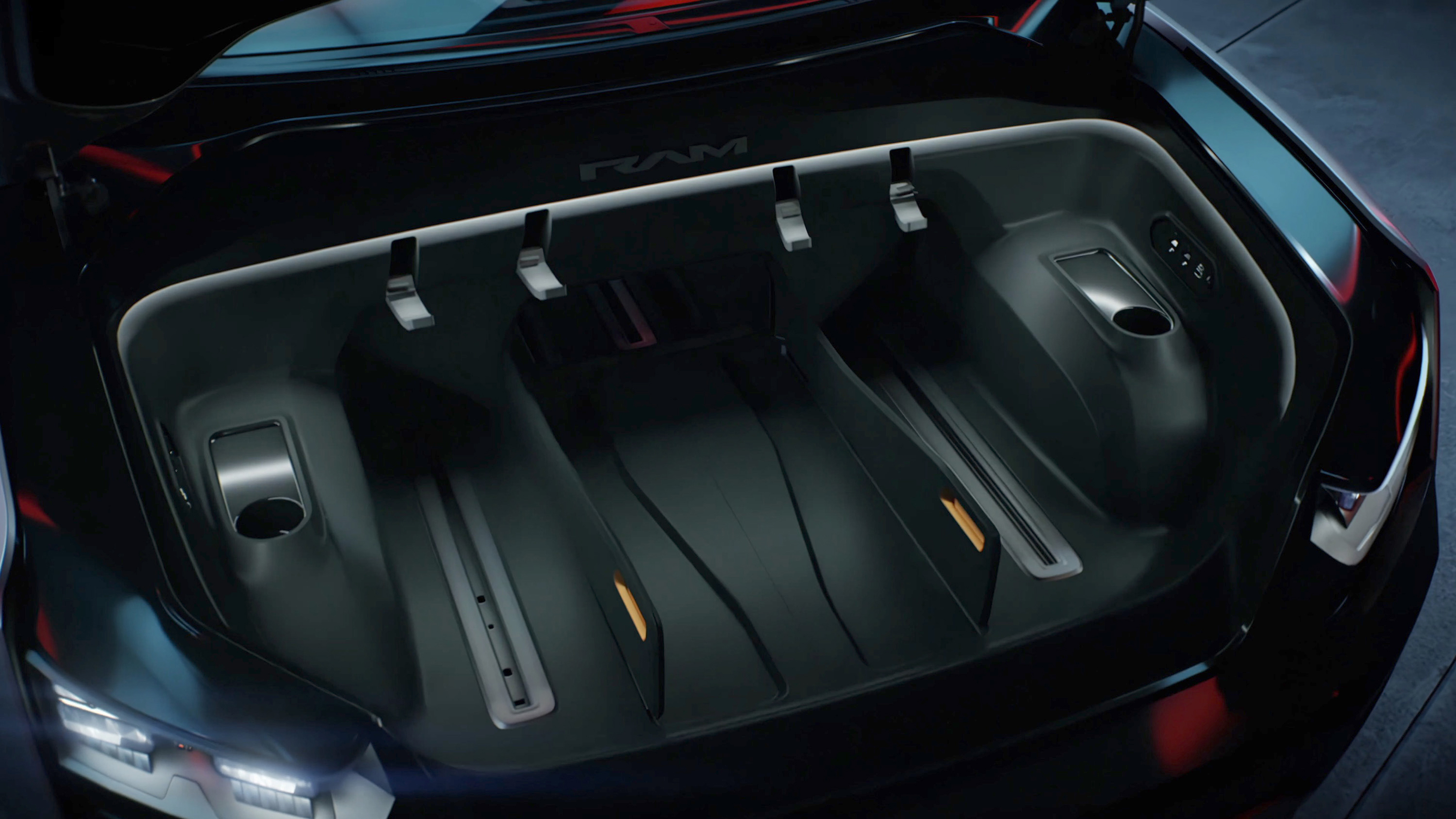 Ram 1500 Revolution concept - front storage