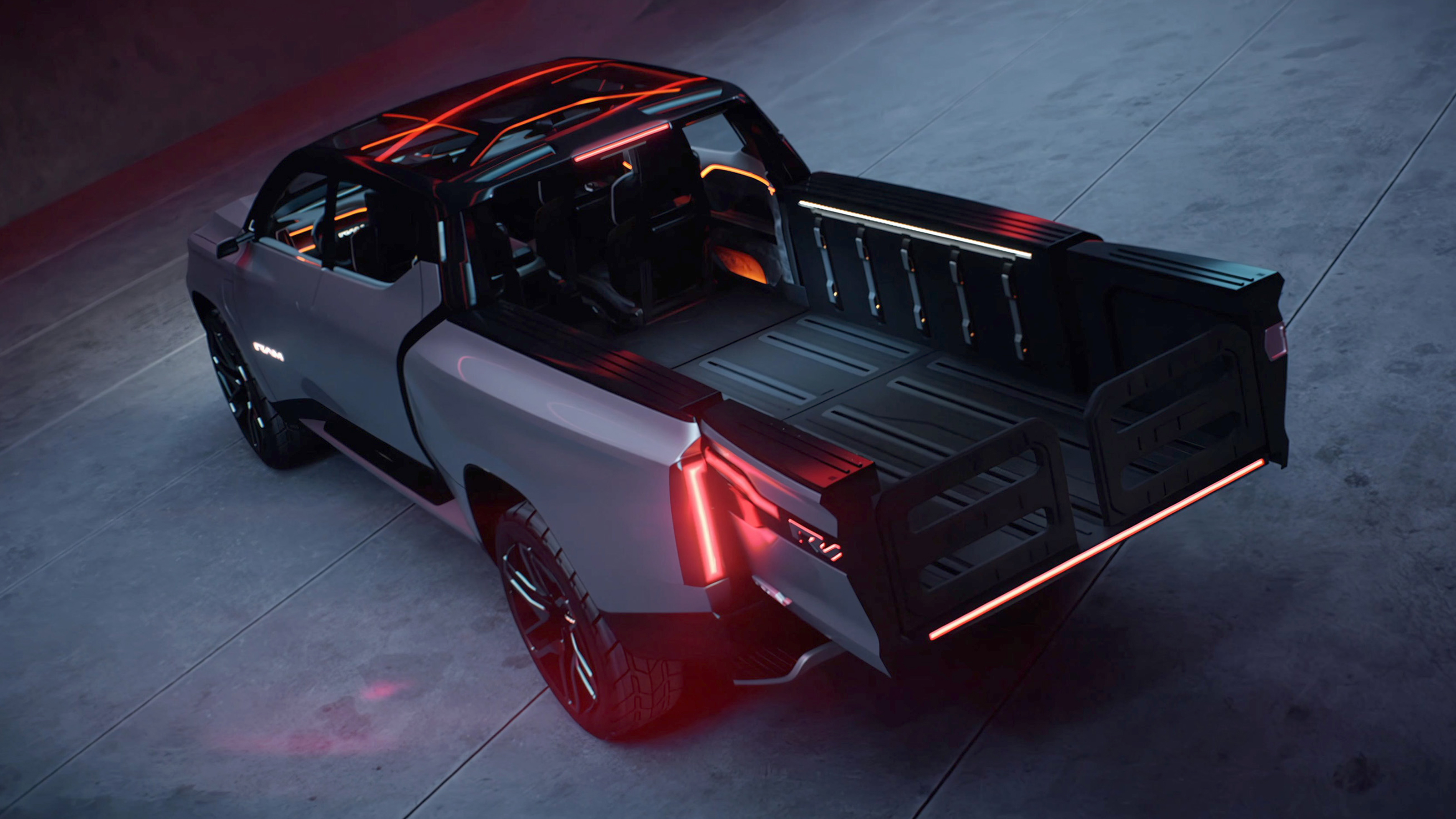 Ram 1500 Revolution concept - extended bed