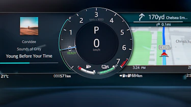 Range Rover Velar facelift - dials