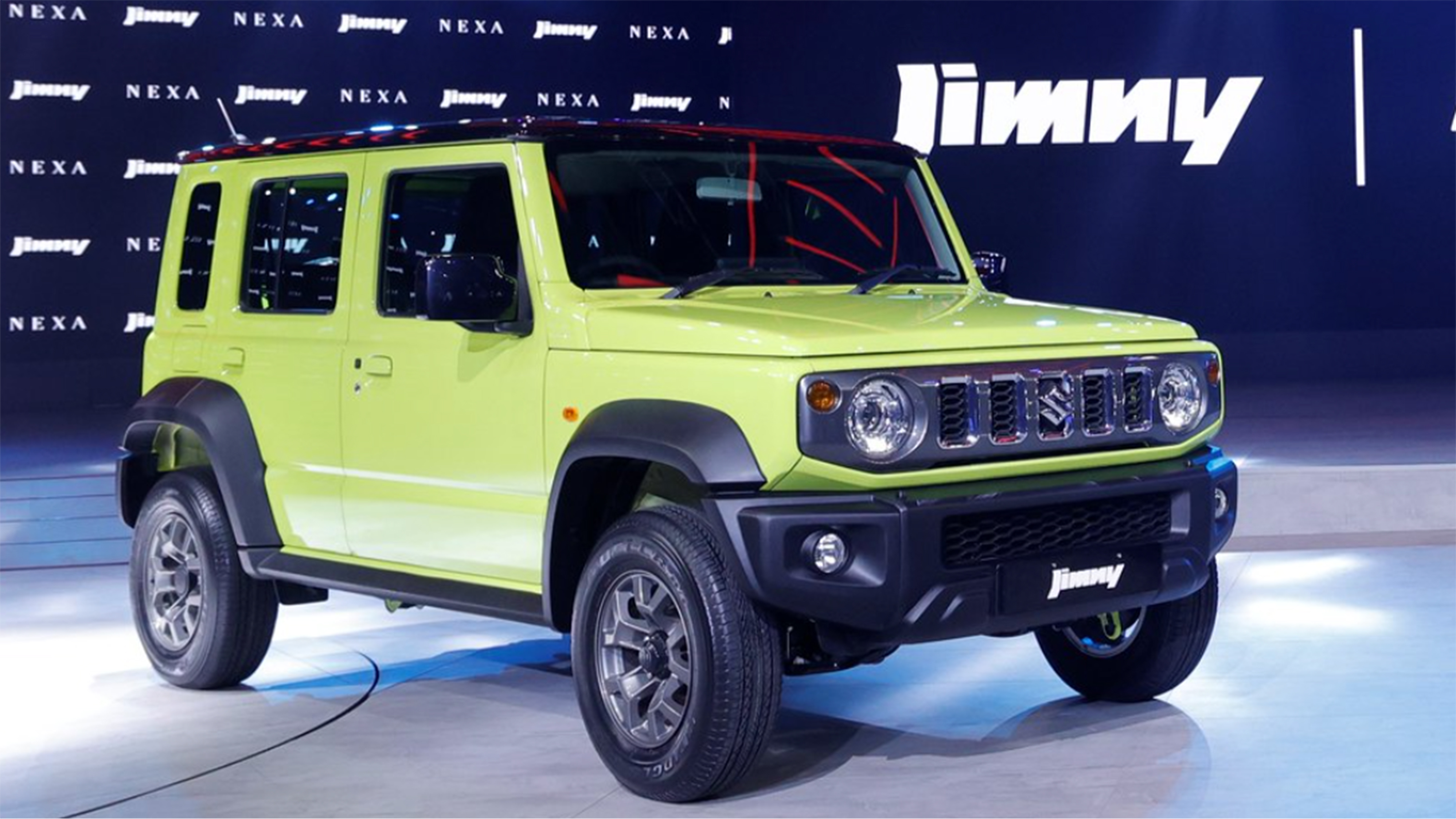 Suzuki Jimny 5-door - static display car