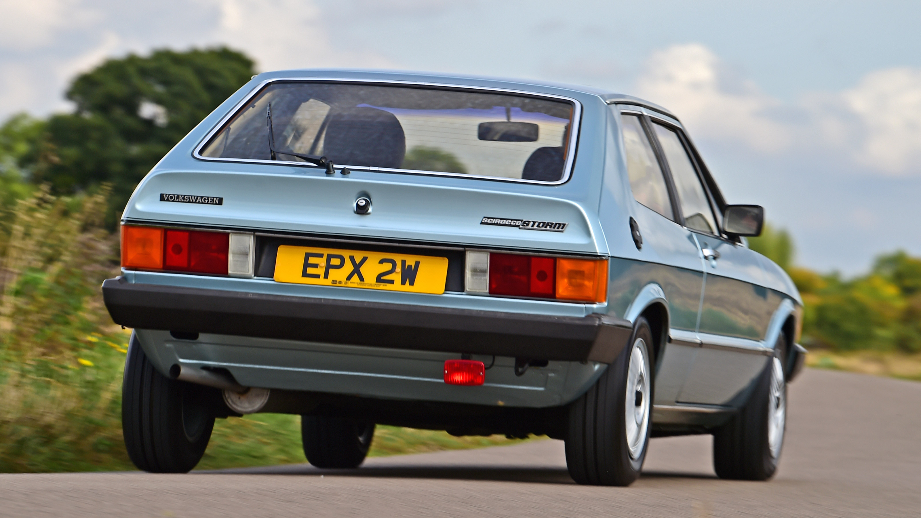 Volkswagen Scirocco Mk1 - rear cornering