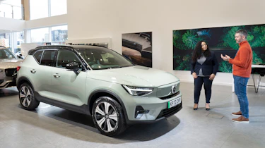 Volvo XC40 Recharge Plus long termer - first report header 2