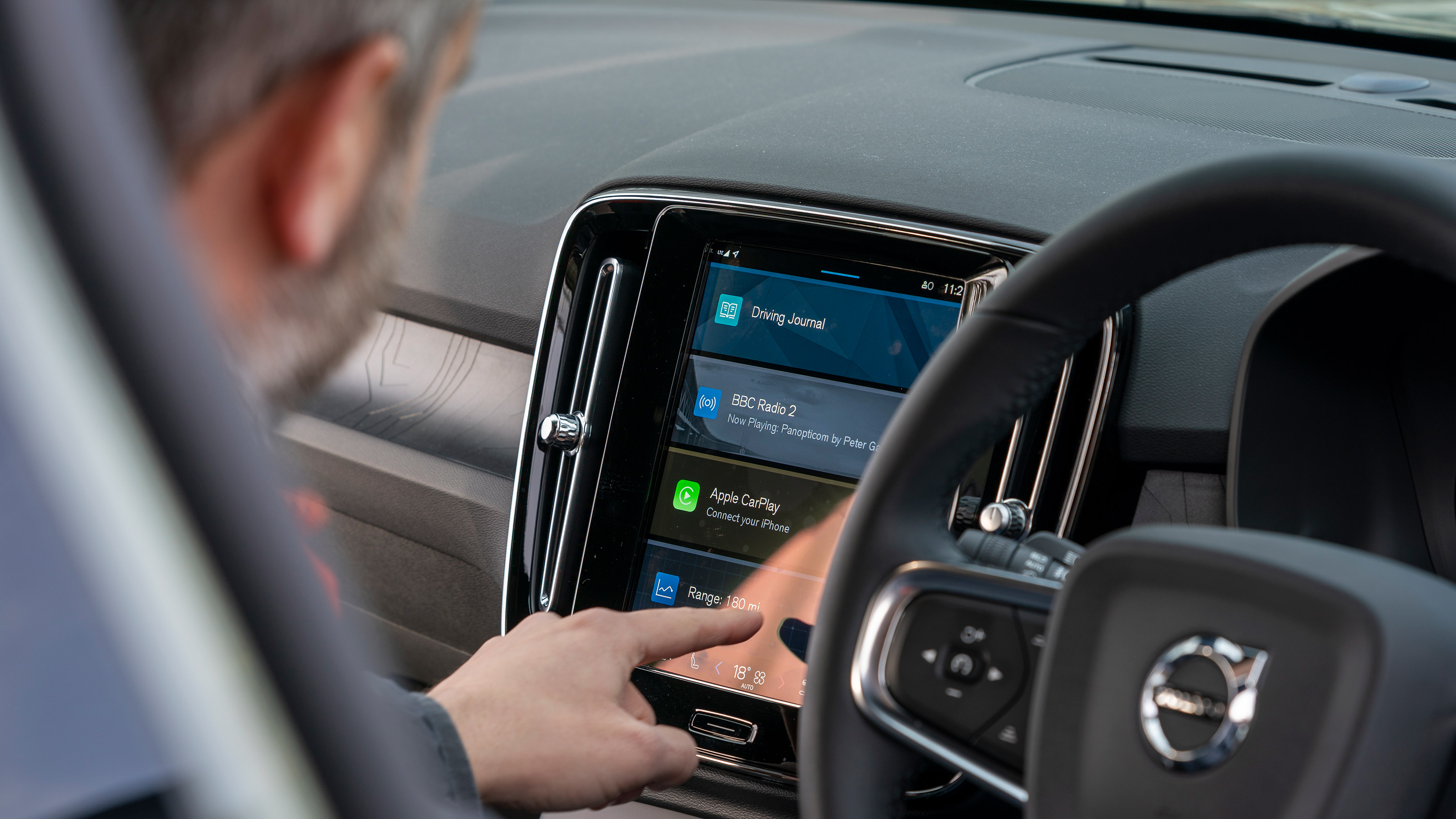 Volvo XC40 Recharge Plus long termer - first report screen