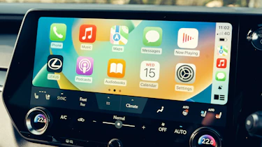 Lexus RX450+ - infotainment screen