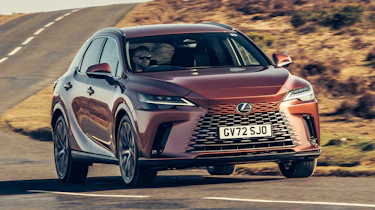 Lexus RX450+ - front cornering
