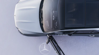 2023 Mercedes GLE - top-down view