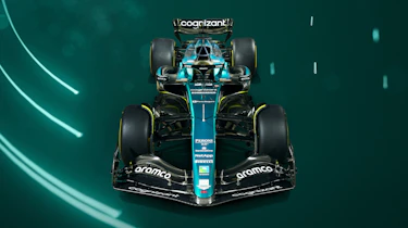 Aston Martin 2023 F1 car - front