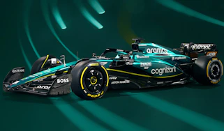 Aston Martin 2023 F1 car - front