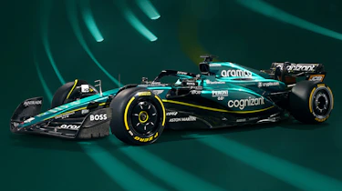 Aston Martin 2023 F1 car - front