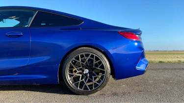 BMW M8 Competition - rear n/s wheel