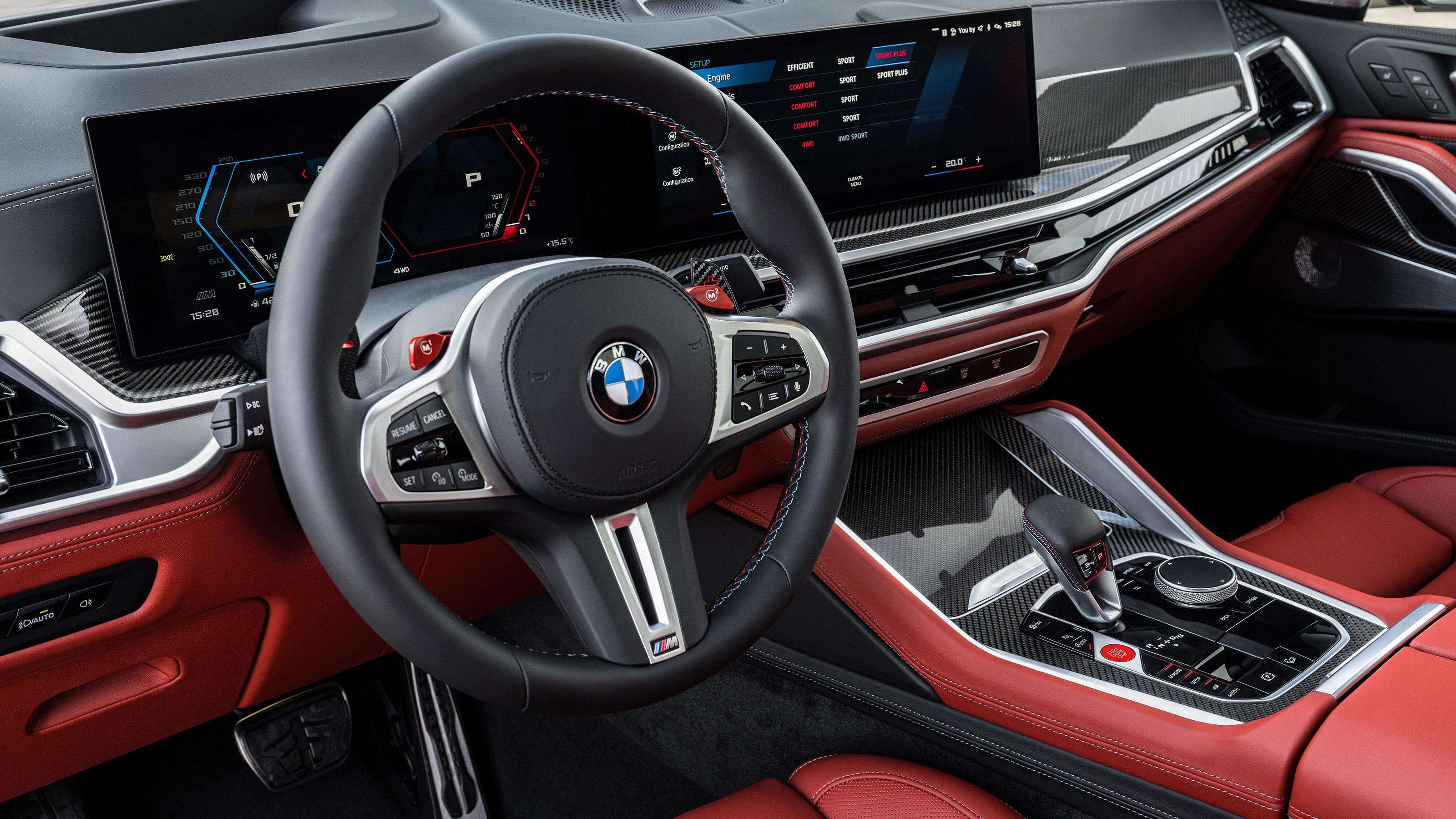 BMW X6 M - dash