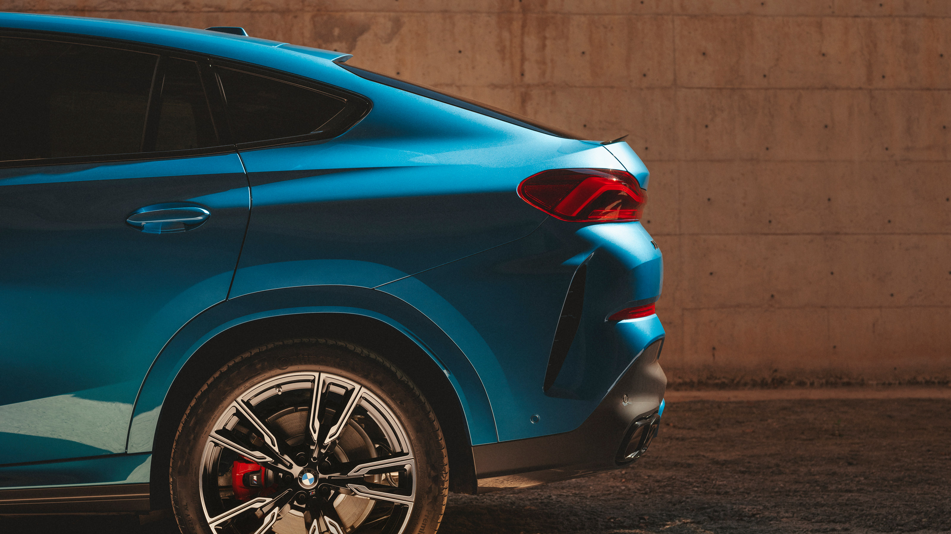 BMW X6 facelift - rear profile