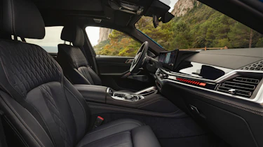 BMW X6 facelift - front seats