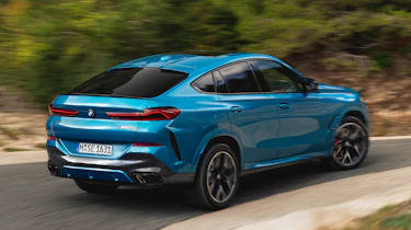 BMW X6 facelift - rear tracking