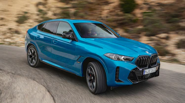 BMW X6 facelift - front tracking