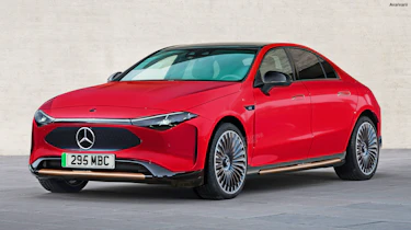 Baby Mercedes EV - exclusive image front