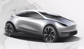 "Baby Tesla" - design sketch