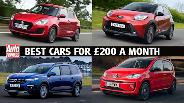 Best cars for £200 a month - header image