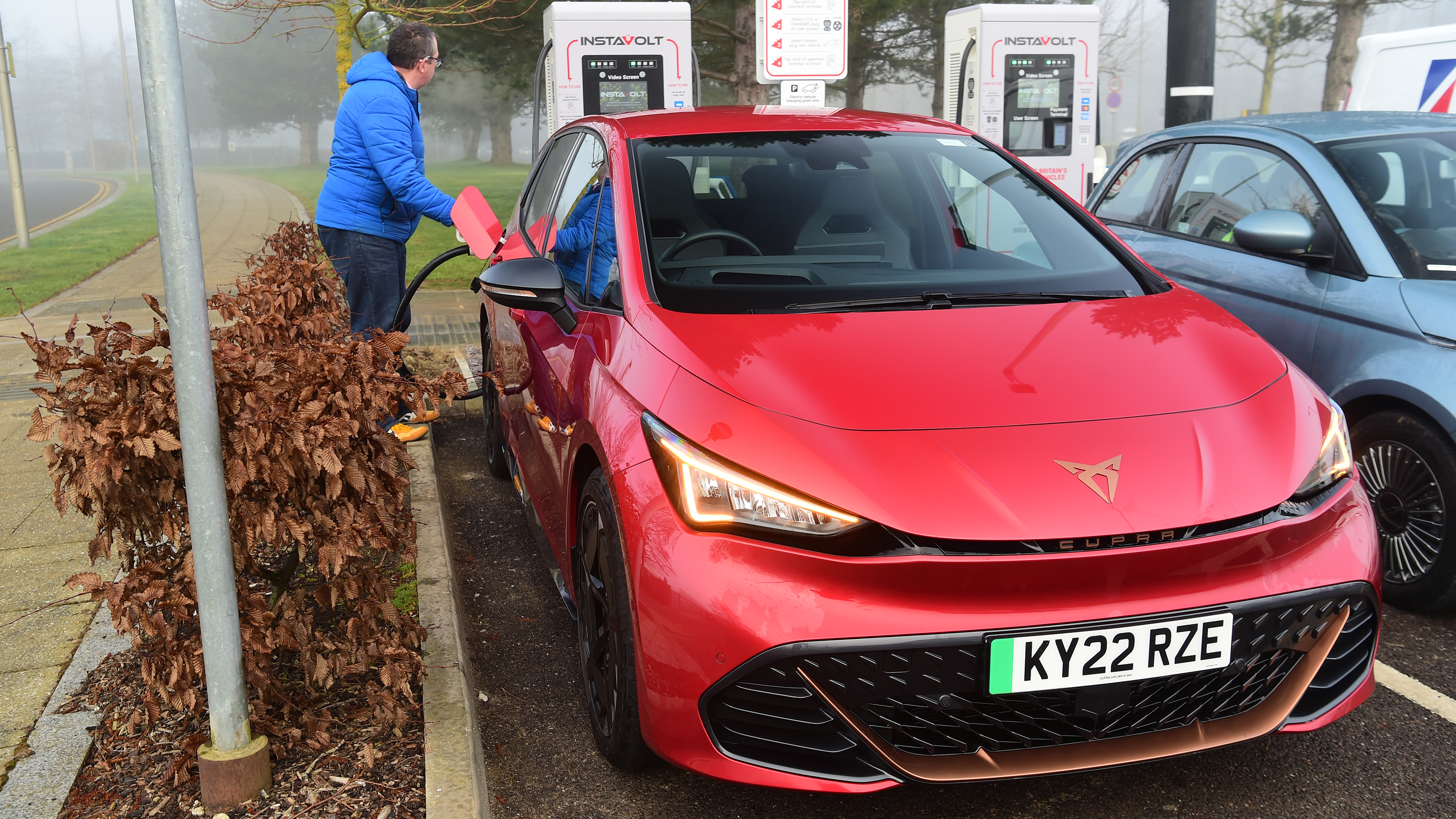 Cupra Born long-termer - John McIlroy charging Cupra Born