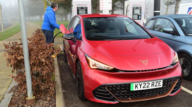 Cupra Born long-termer - John McIlroy charging Cupra Born